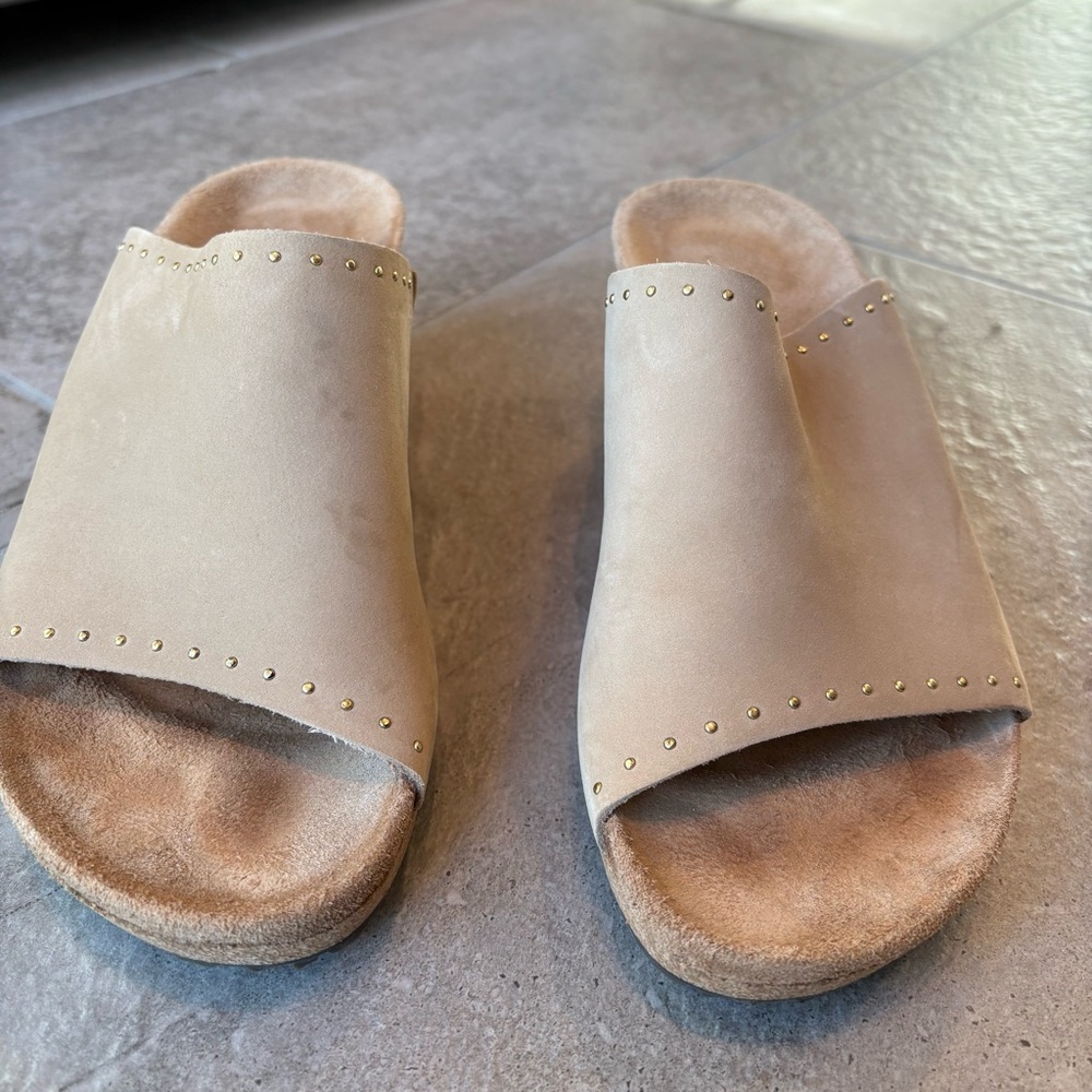 Papillio Tan Mules - Picture 2 of 4